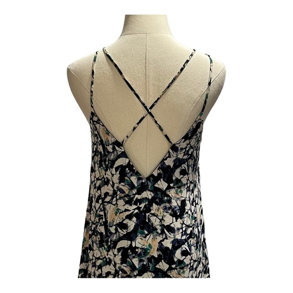 ASTR Printed Swing Strappy Mesh Detail Mini Dress Women's Size medium - Picture 15 of 15